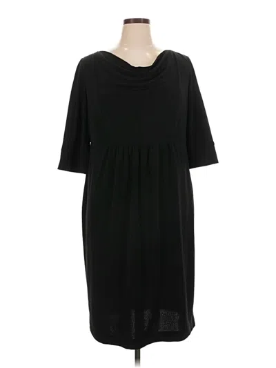 Pre-owned Julian Taylor Casual Dress In Black
