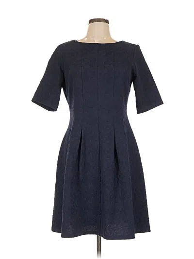 Pre-owned Julian Taylor Casual Dress In Gray
