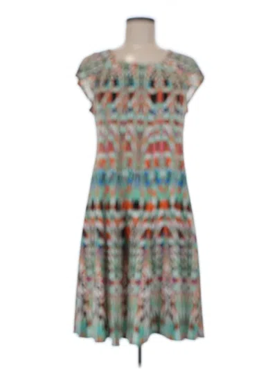 Pre-owned Julian Taylor Casual Dress In Gray