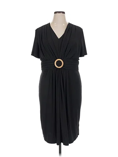 Pre-owned Julian Taylor Cocktail Dress In Black