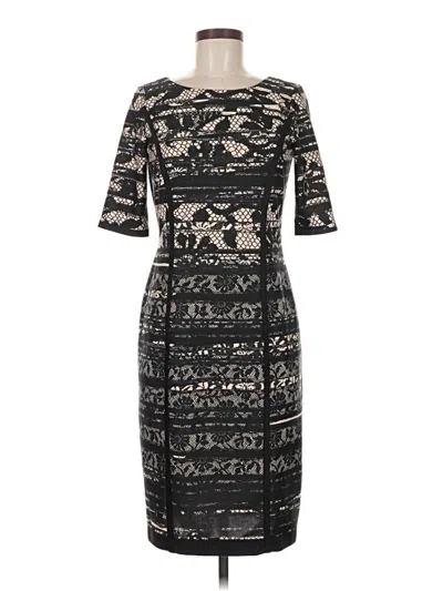 Pre-owned Julian Taylor Cocktail Dress In Black