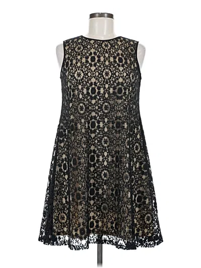 Pre-owned Julian Taylor Cocktail Dress In Black