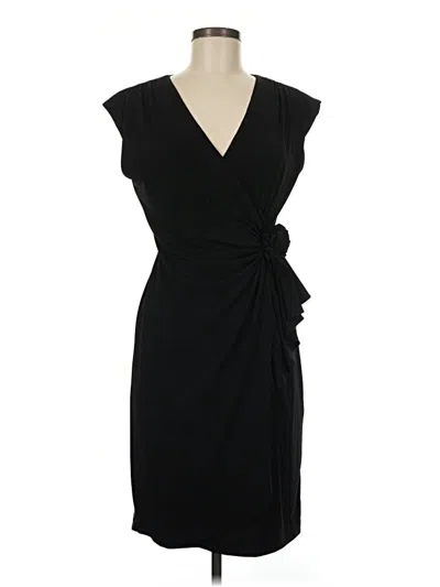 Pre-owned Julian Taylor Cocktail Dress In Black