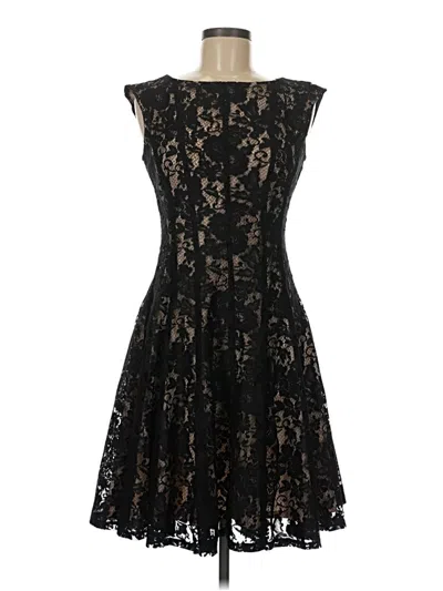 Pre-owned Julian Taylor Cocktail Dress In Black