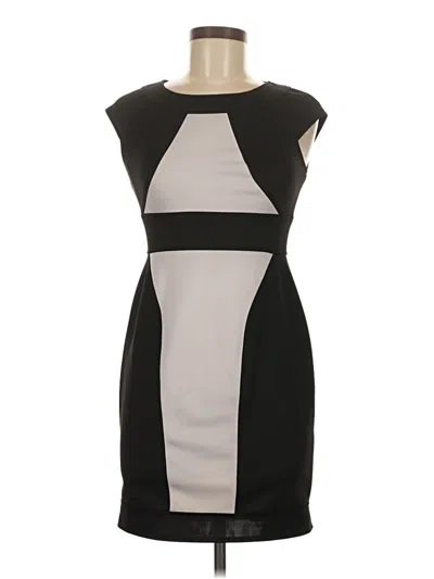 Pre-owned Julian Taylor Cocktail Dress In Gray