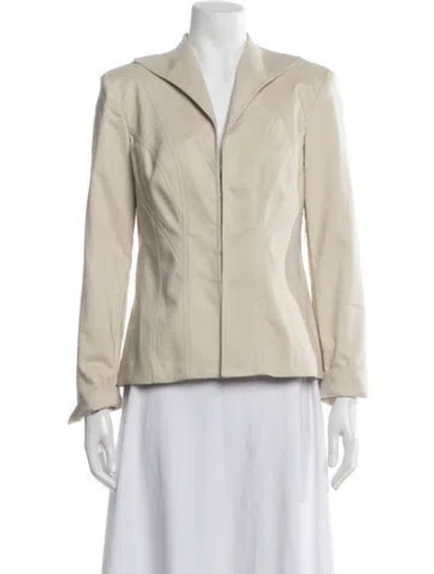Pre-owned Juliana Collezione Jacket W/ Tags In Neutral