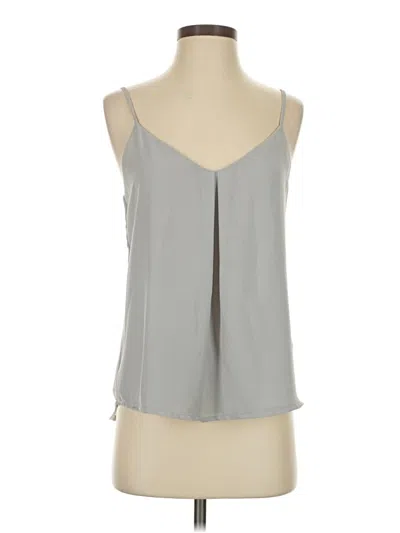 Pre-owned Julie Billiart Tank Top Gray Halter Neckline Tops