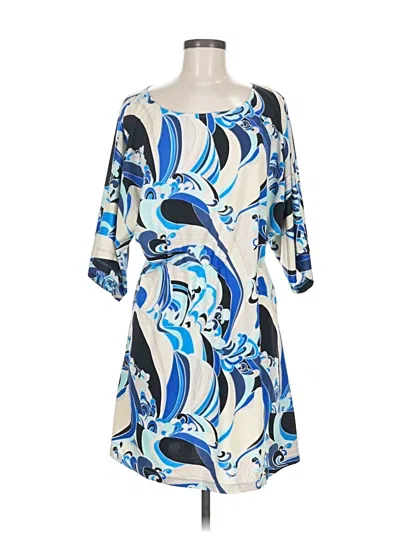 Pre-owned Julie Brown Casual Dress In Black