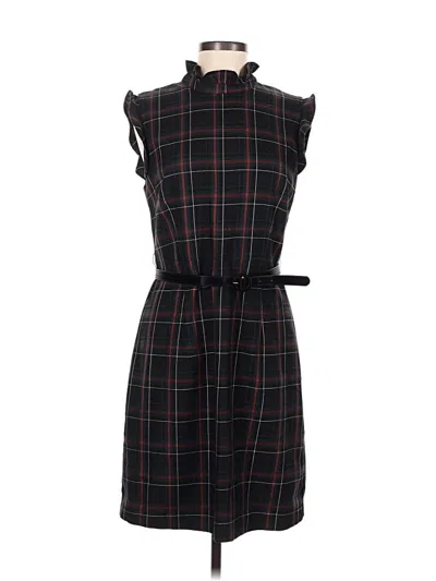 Pre-owned Julie Brown Casual Dress In Black