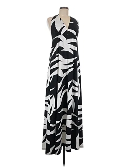 Pre-owned Julie Brown Casual Dress In Black