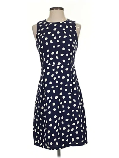 Pre-owned Julie Brown Casual Dress In Blue