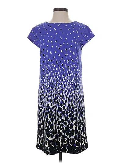Pre-owned Julie Brown Casual Dress In Blue