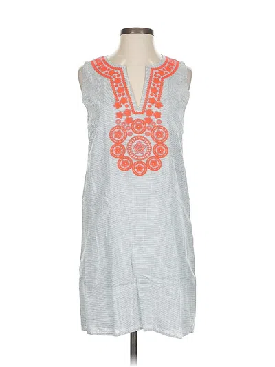 Pre-owned Julie Brown Casual Dress In Gray