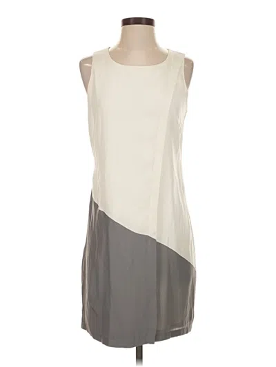 Pre-owned Julie Brown Casual Dress In Gray