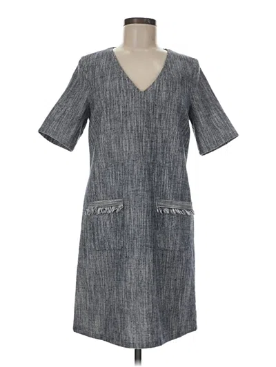 Pre-owned Julie Brown Casual Dress In Gray