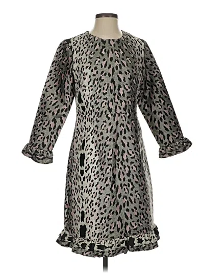 Pre-owned Julie Brown Casual Dress In Green