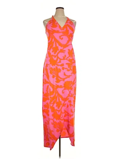 Pre-owned Julie Brown Casual Dress In Orange