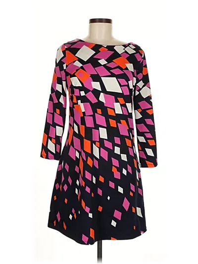 Pre-owned Julie Brown Casual Dress In Pink