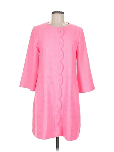 Pre-owned Julie Brown Casual Dress In Pink