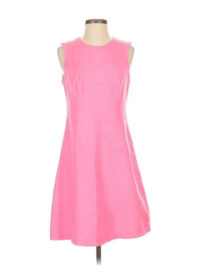 Pre-owned Julie Brown Casual Dress In Pink