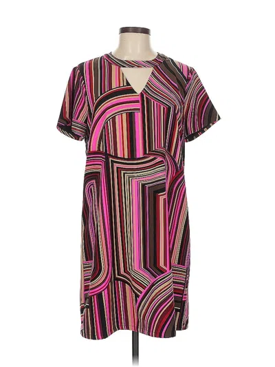 Pre-owned Julie Brown Casual Dress In Pink