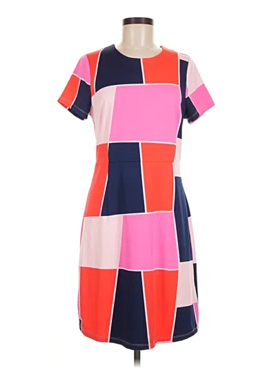 Pre-owned Julie Brown Casual Dress In Pink