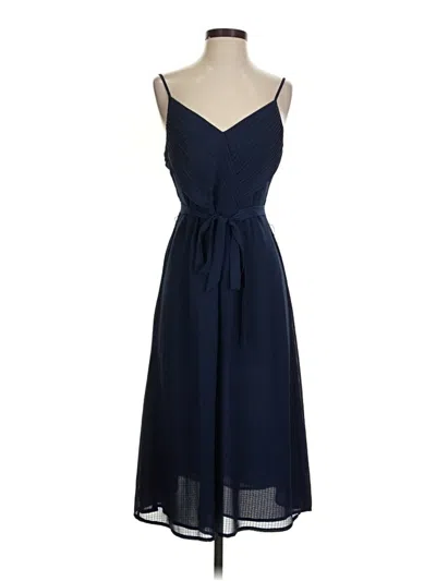 Pre-owned Julie Brown Cocktail Dress In Blue