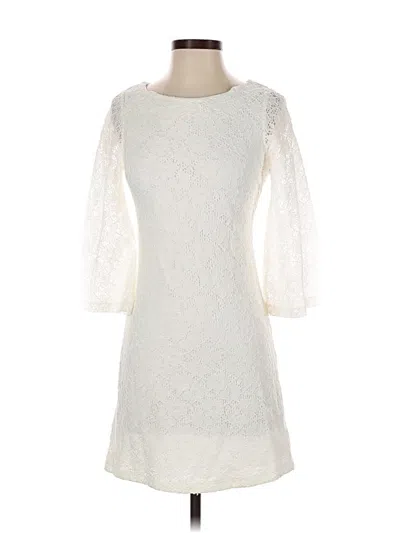 Pre-owned Julie Brown Cocktail Dress In Ivory