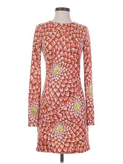 Pre-owned Julie Brown Cocktail Dress In Orange