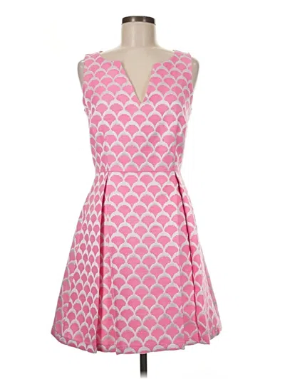 Pre-owned Julie Brown Cocktail Dress In Pink