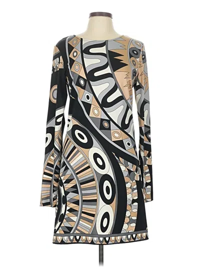 Pre-owned Julie Brown Cocktail Dress In Silver