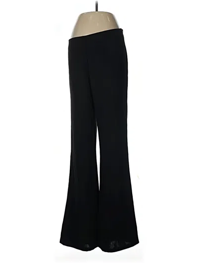 Pre-owned Julie Brown Dress Pants In Black