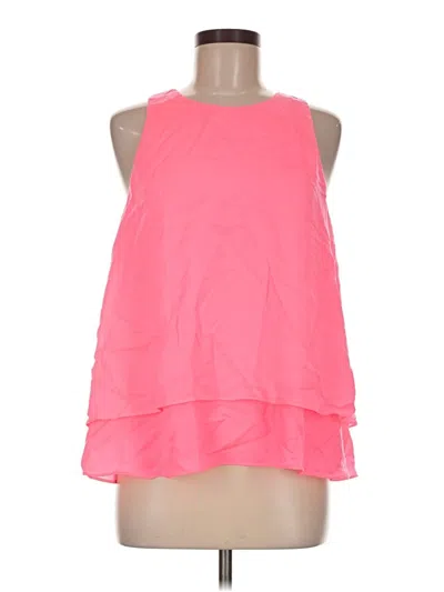 Julie Brown Sleeveless Blouse In Pink