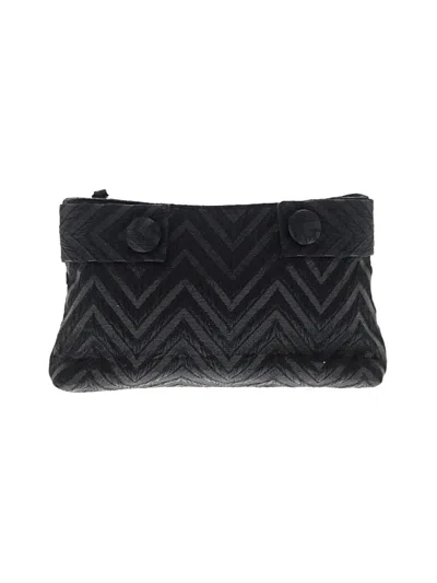 Pre-owned Julie Brown Wristlet In Black