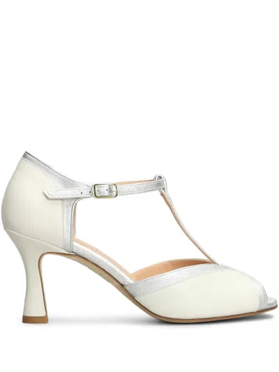 JULIE DEE 80MM LEATHER PUMPS