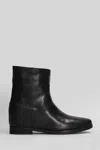 Julie Dee Ankle Boots Inside Wedge In Black