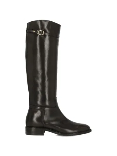 Julie Dee Buckle-embellishment Boots In Multi