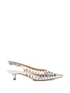 Julie Dee Cut-out Pumps In Multi
