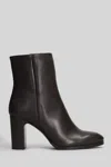 Julie Dee High Heels Ankle Boots In Black