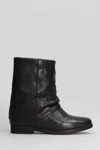 Julie Dee Low Heels Ankle Boots In Black