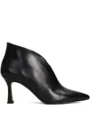 Julie Dee High Heels Ankle Boots In Black