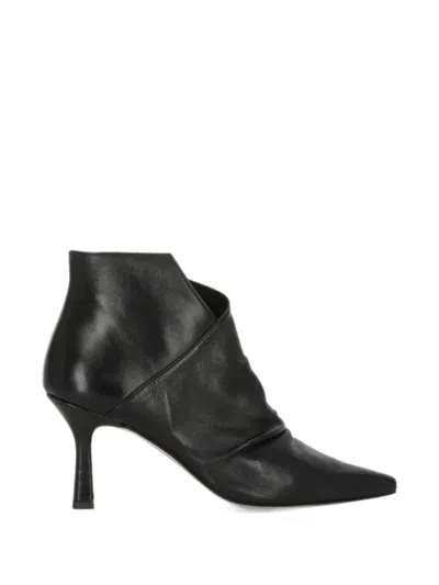 Julie Dee Pointed-toe Ankle Boots In Multi