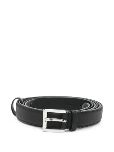 Julie Kegels Aura Leather Belt In White