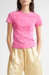 Shop Julie Kegels Bikini Trompe L'oeil T-shirt In Pink