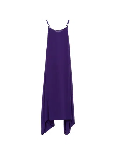 Julie Kegels Dolomite Panelled Midi Dress In Blue