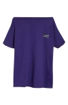 Julie Kegels Jony Cotton Graphic T-shirt In Blue