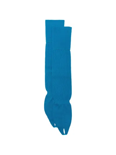 Julie Kegels Ribbed-knit Logo-embroidered Gloves In Pattern