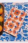 Julie Peach Block Printed Coneflower Runner In Pink At Urban Outfitters