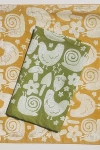 Julie Peach Block Printed Garden Party Napkins In Green At Urban Outfitters