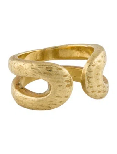 Pre-owned Julie Vos Band Ring In Multi